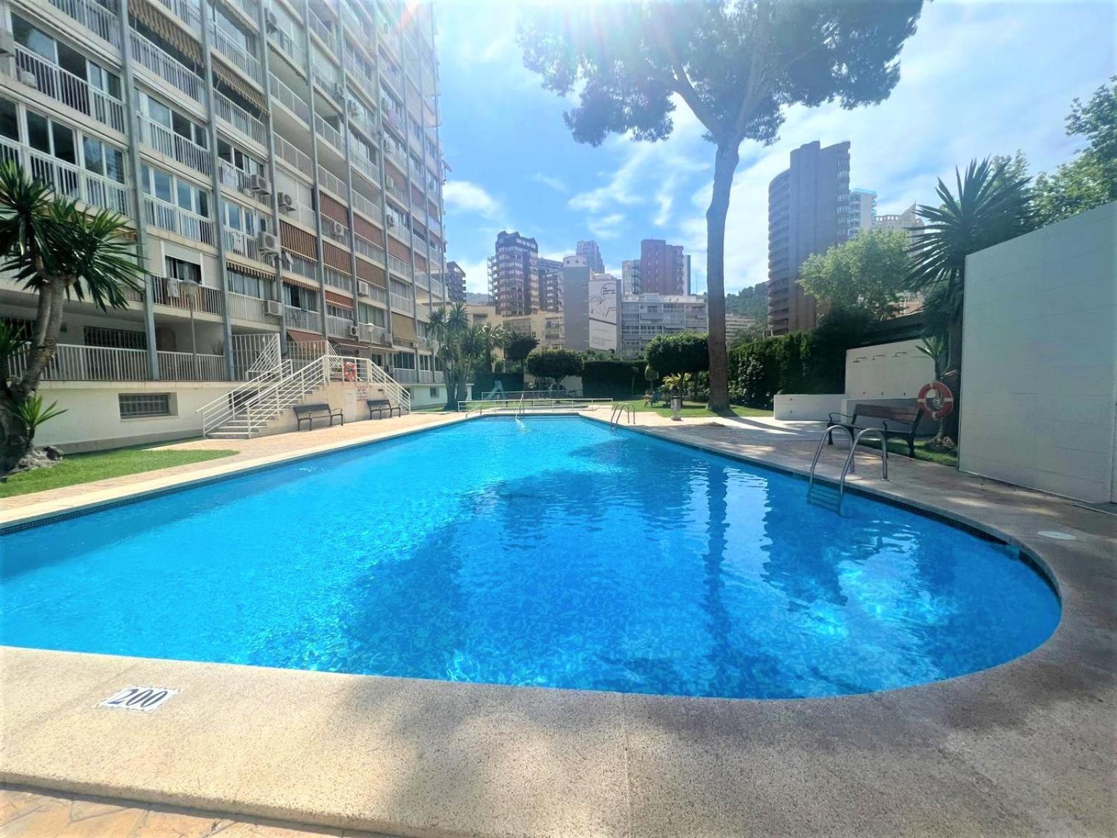 Ferienwohnung Albatros Luxury Ground Floor Benidorm Exterior foto